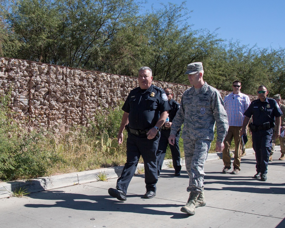 Gen. O'Shaugnessy visits Southwest Border