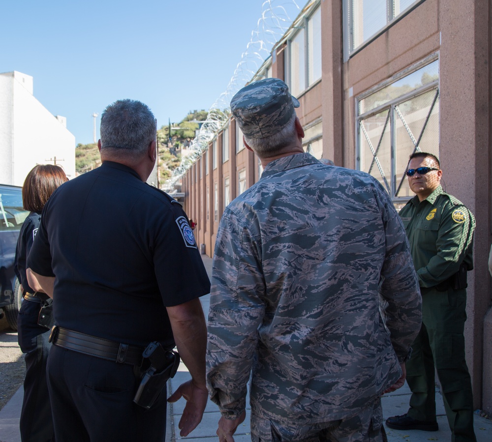 Gen. O'Shaugnessy visits Southwest Border