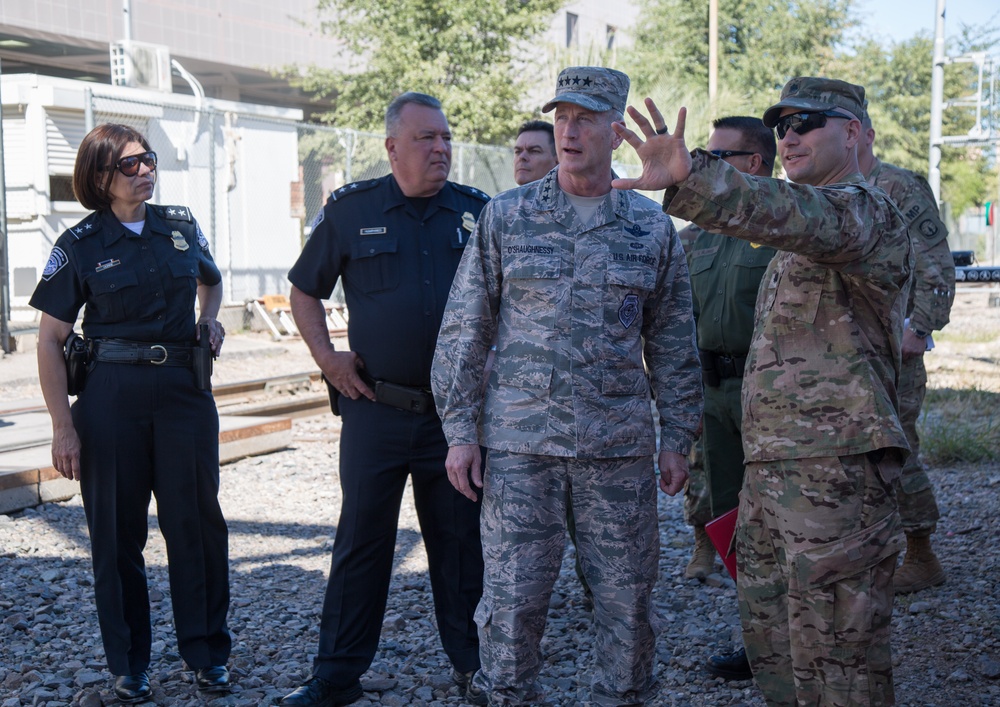 Gen. O'Shaugnessy visits Southwest Border