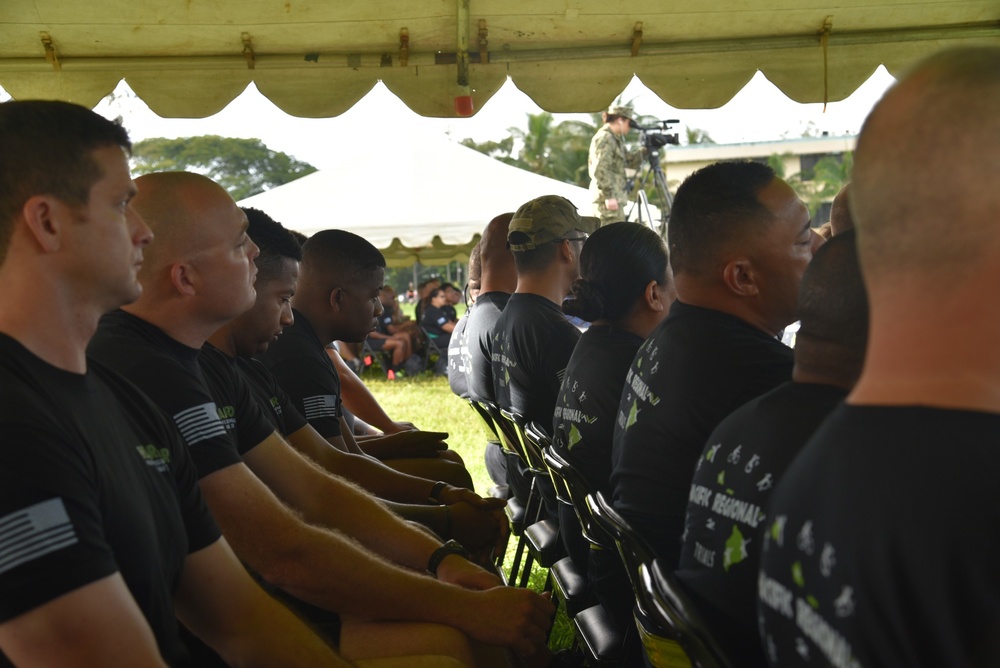 Wounded Warriors at Pacific Regional Trials 2018 Opening Ceremony