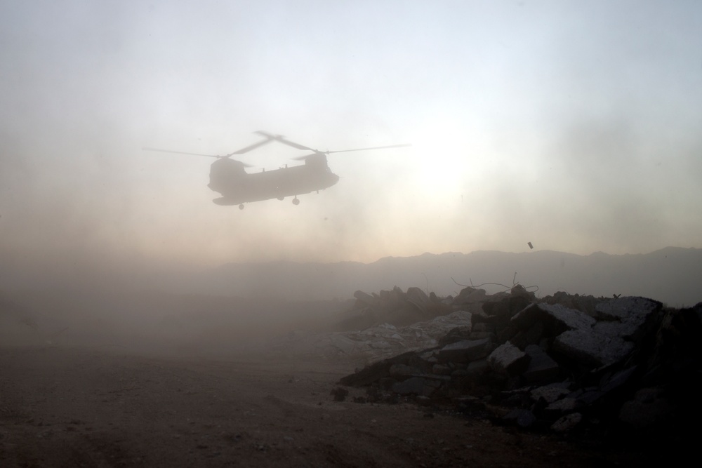 Pararescue hoist training