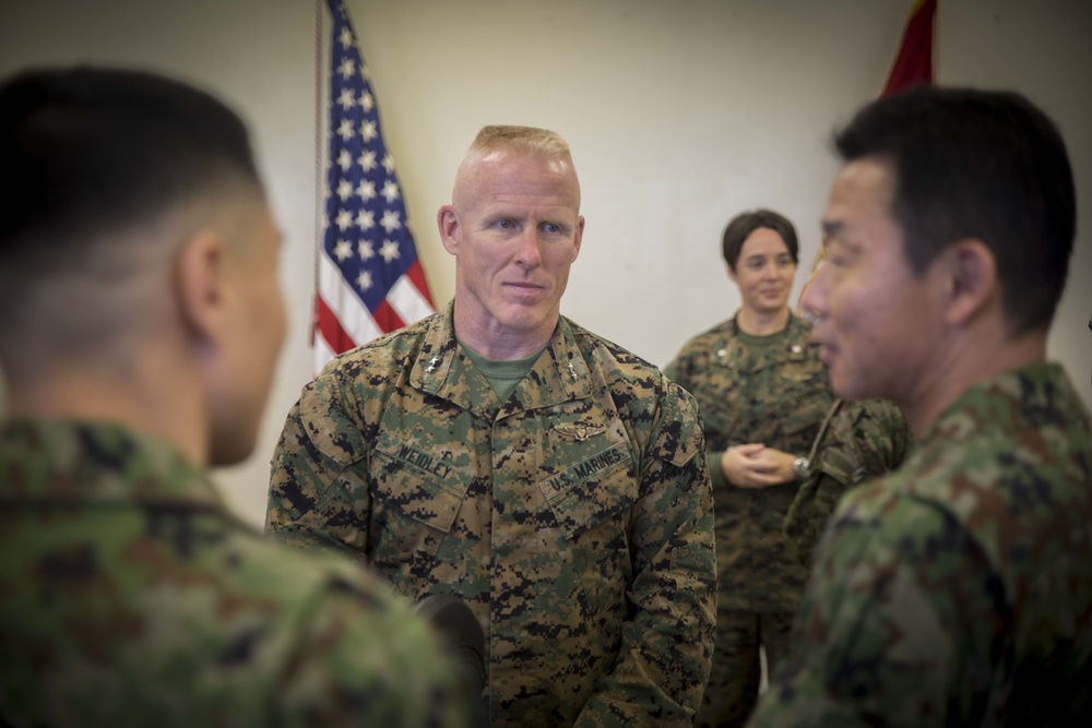 1st MAW, JGSDF leaders strengthen ties