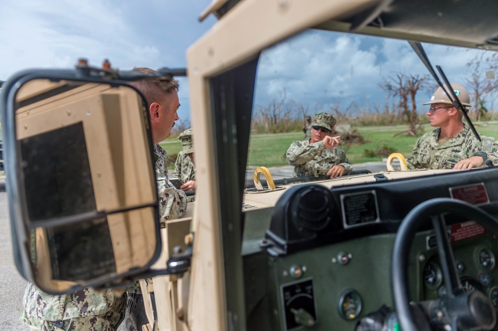 NMCB 1 Continues Debris Clearing in Tinian