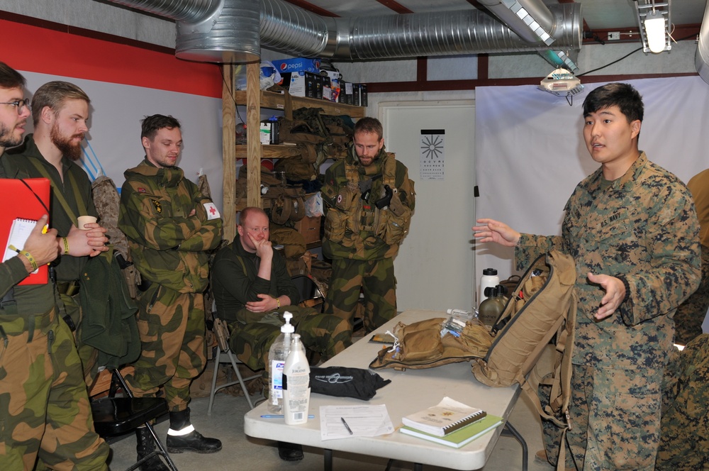 IDC from 22 NCR takes lead at Camp Frigaard, Norway