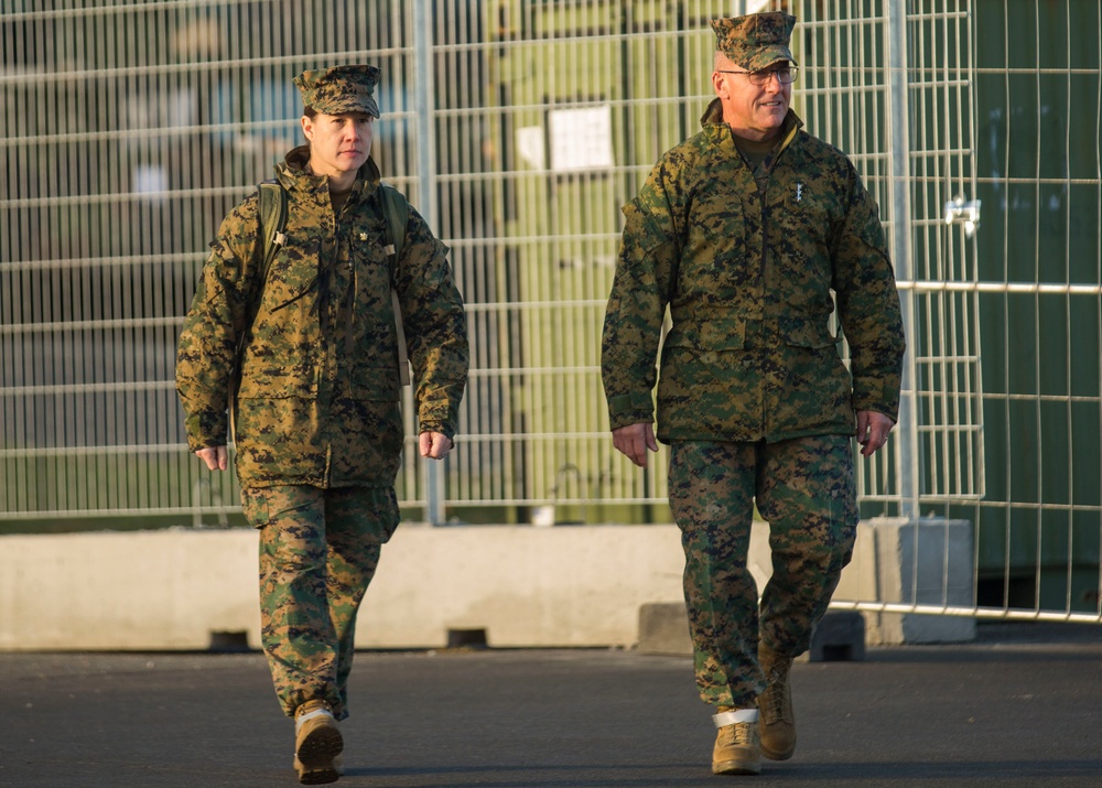 II MEF CG Tours 2nd MAW Area of Operations