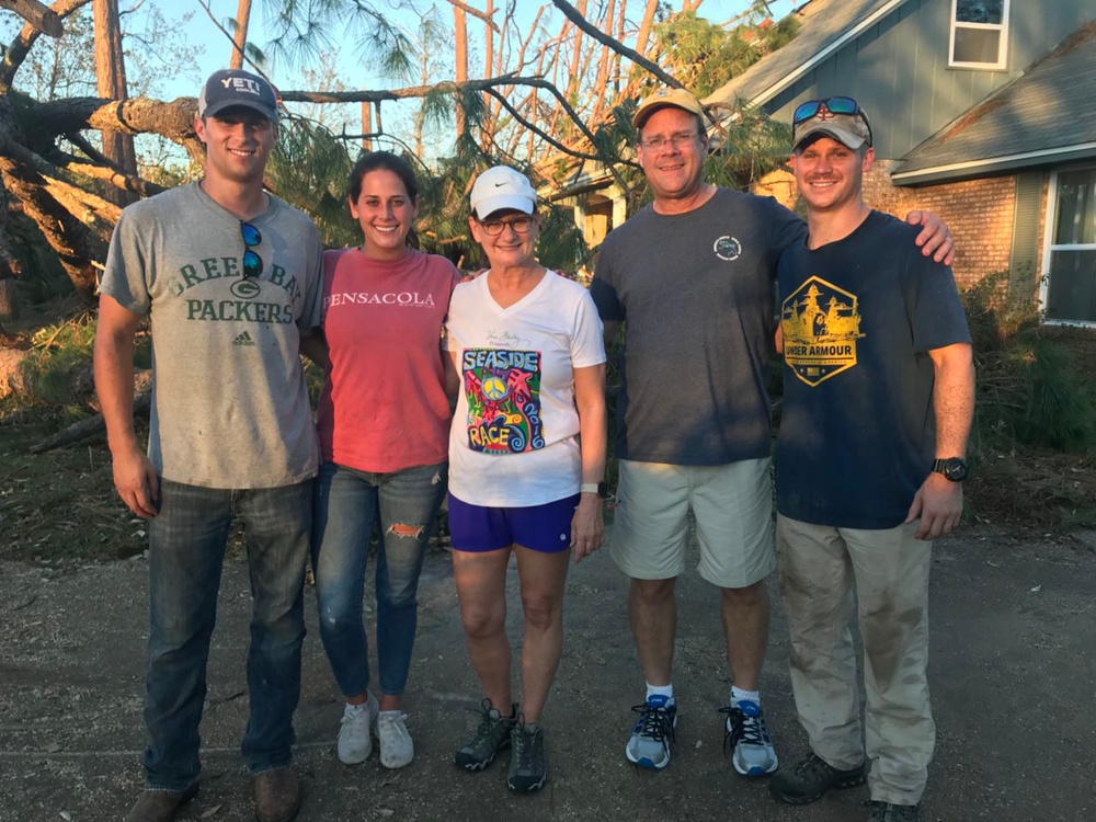 CNATRA Flight Students Help with Hurricane Michael Recovery