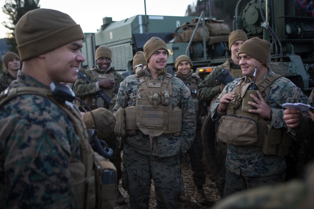 Convoy Movement: CLB-2 Marines Move Back to Voll, Norway