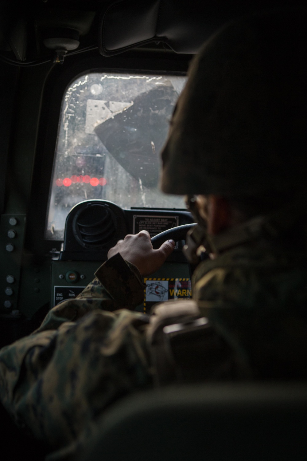 Convoy Movement: CLB-2 Marines Move Back to Voll, Norway