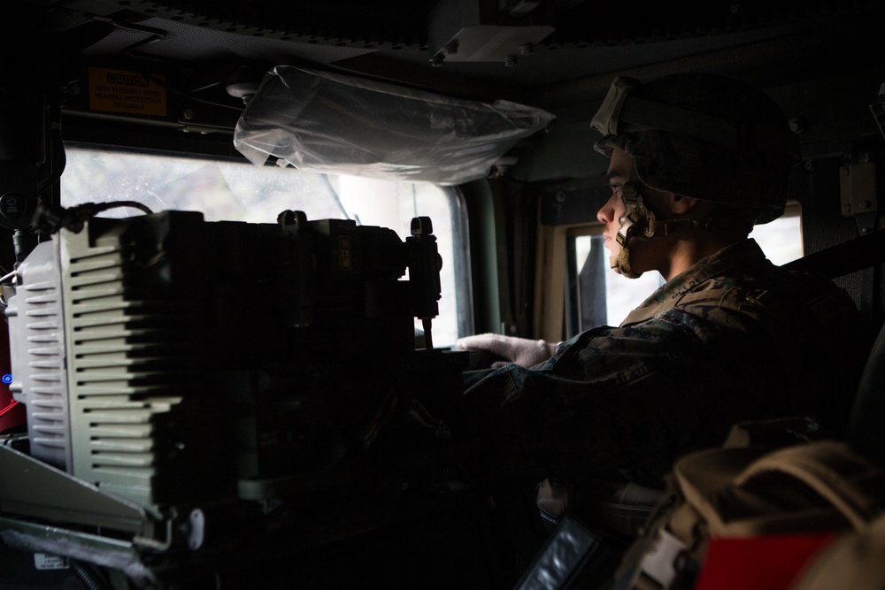 Convoy Movement: CLB-2 Marines Move Back to Voll, Norway