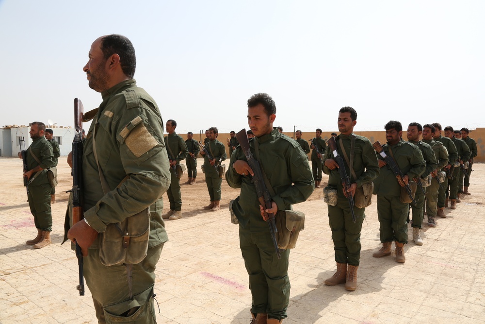 RISF Graduation at Ayn Issa, Raqqah