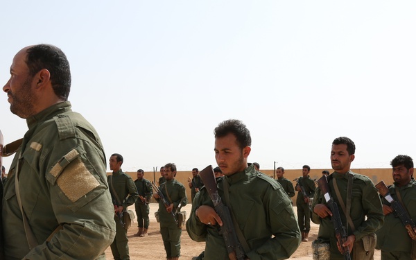 RISF Graduation at Ayn Issa, Raqqah