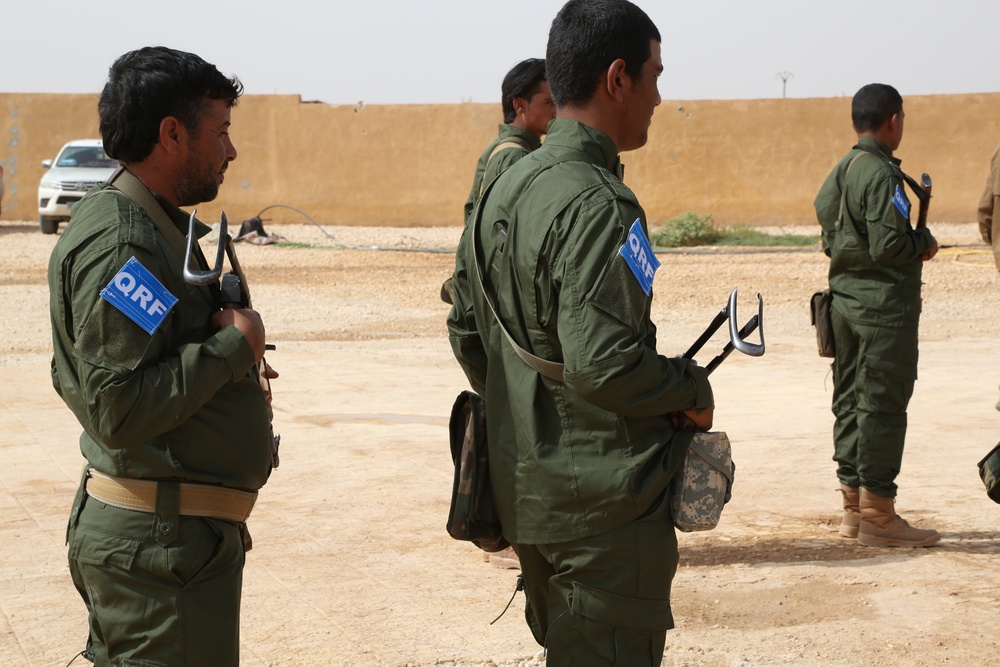 RISF Graduation at Ayn Issa, Raqqah
