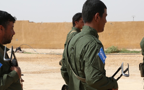 RISF Graduation at Ayn Issa, Raqqah