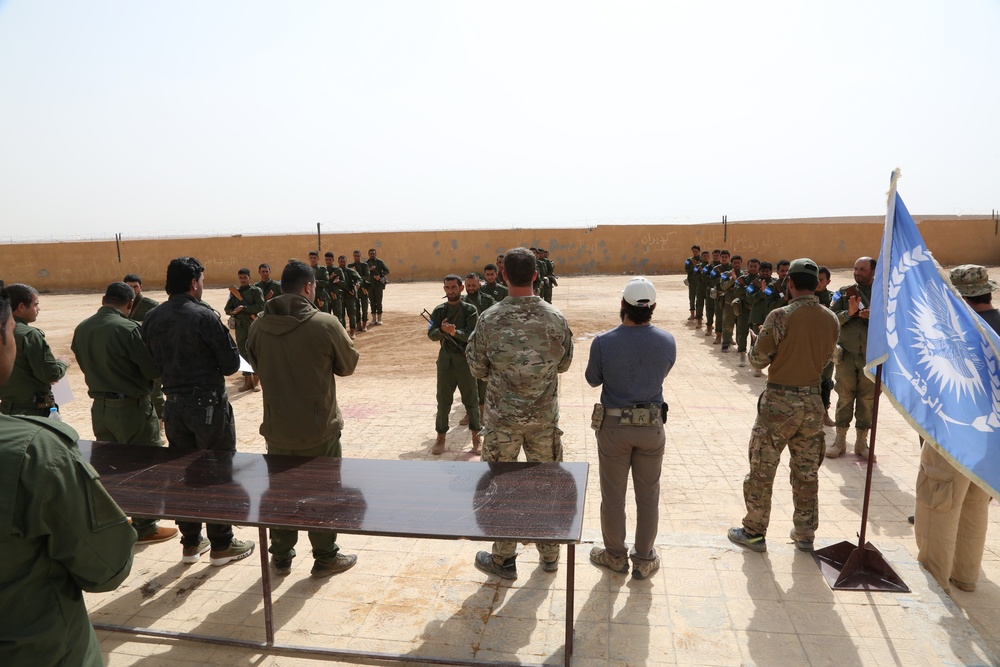 RISF Graduation at Ayn Issa, Raqqah
