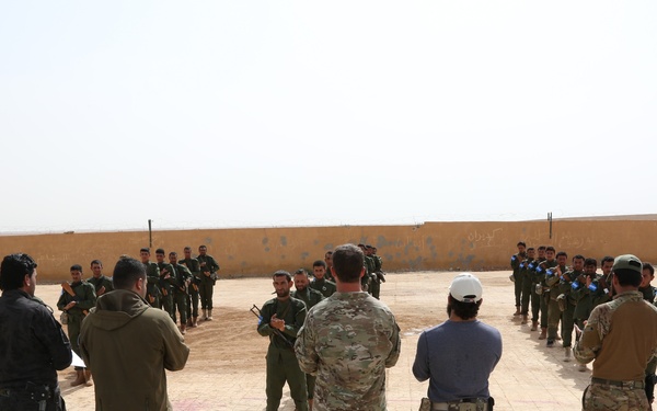 RISF Graduation at Ayn Issa, Raqqah