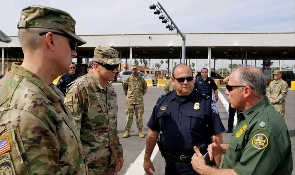 DoD leaders tour Hidalgo Port of Entry