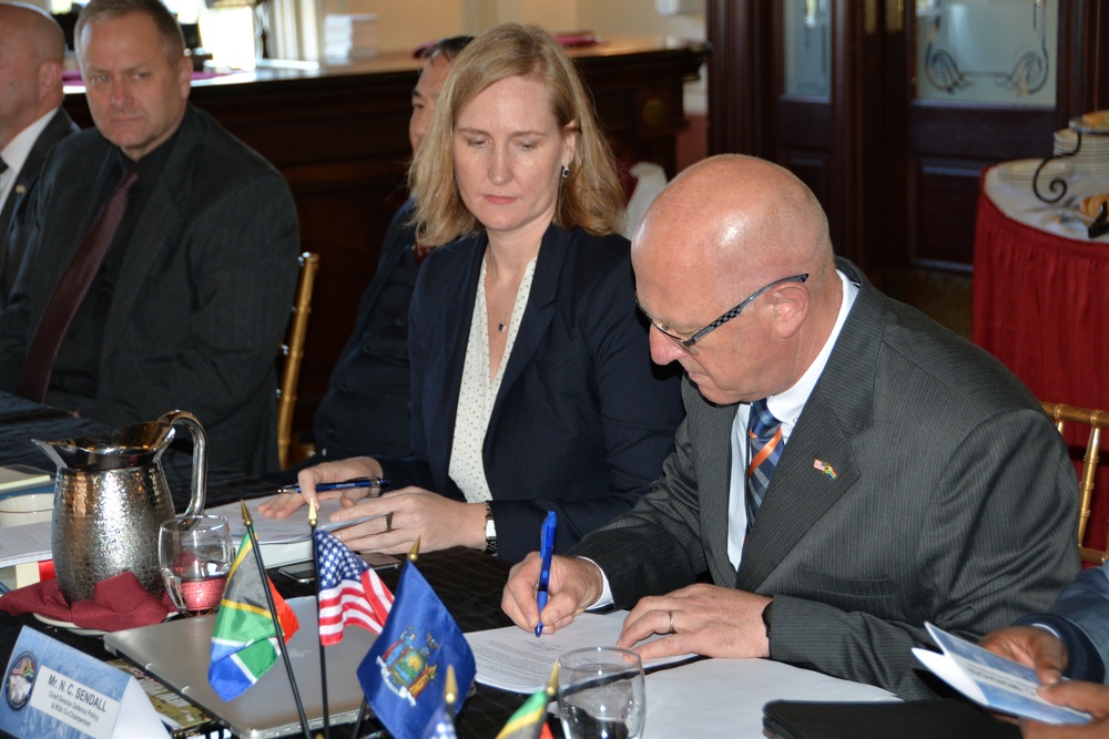 New York National Guard Hosts South Africa Defense Committee Meeting in NYC
