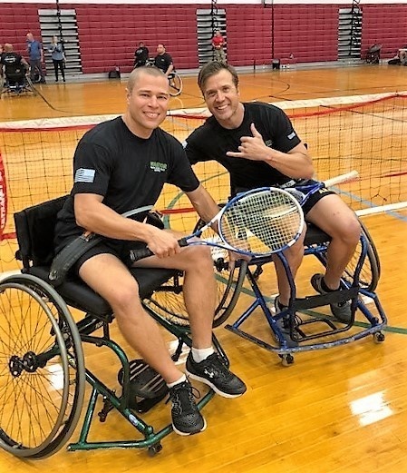 Wheelchair Tennis, a first for Pacific Regional Warrior trials