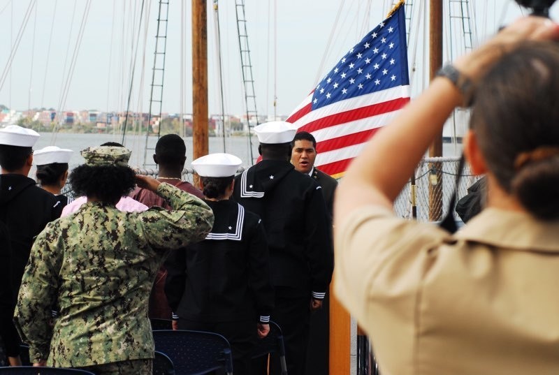 Naval Museum hosts a naturalization ceremony