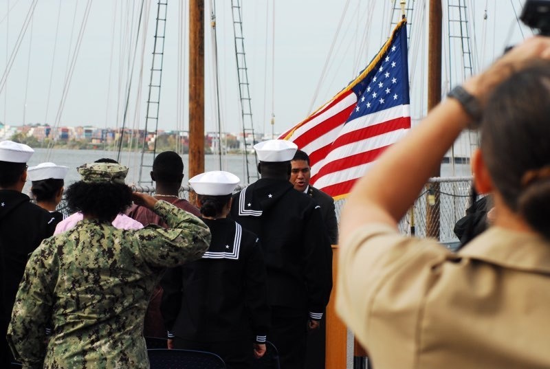 Naval Museum hosts a naturalization ceremony