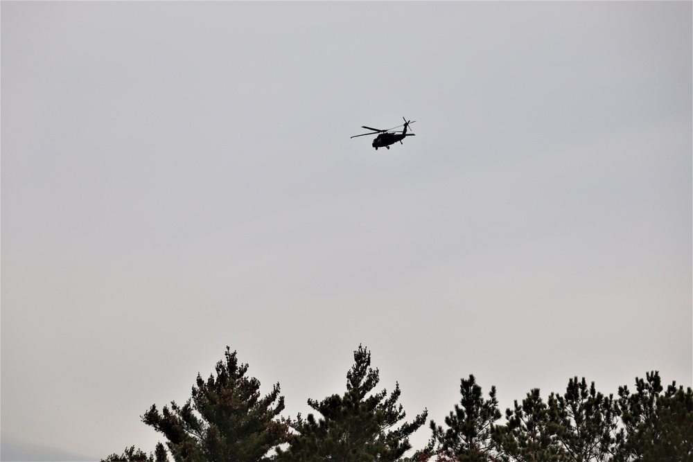 Wisconsin National Guard UH-60 Blackhawk operations at Fort McCoy