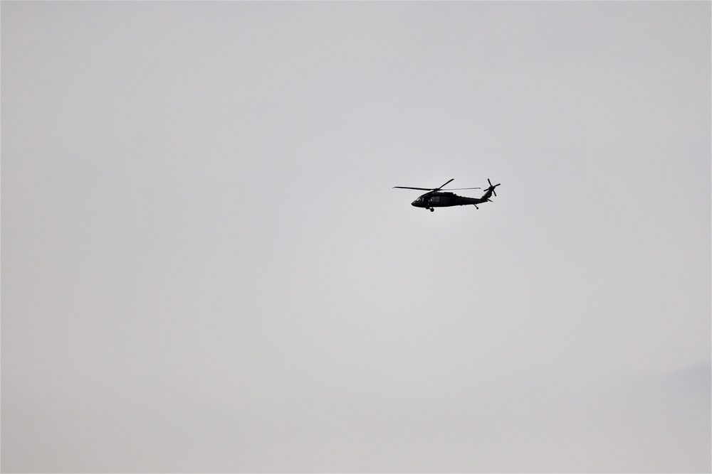 Wisconsin National Guard UH-60 Blackhawk operations at Fort McCoy