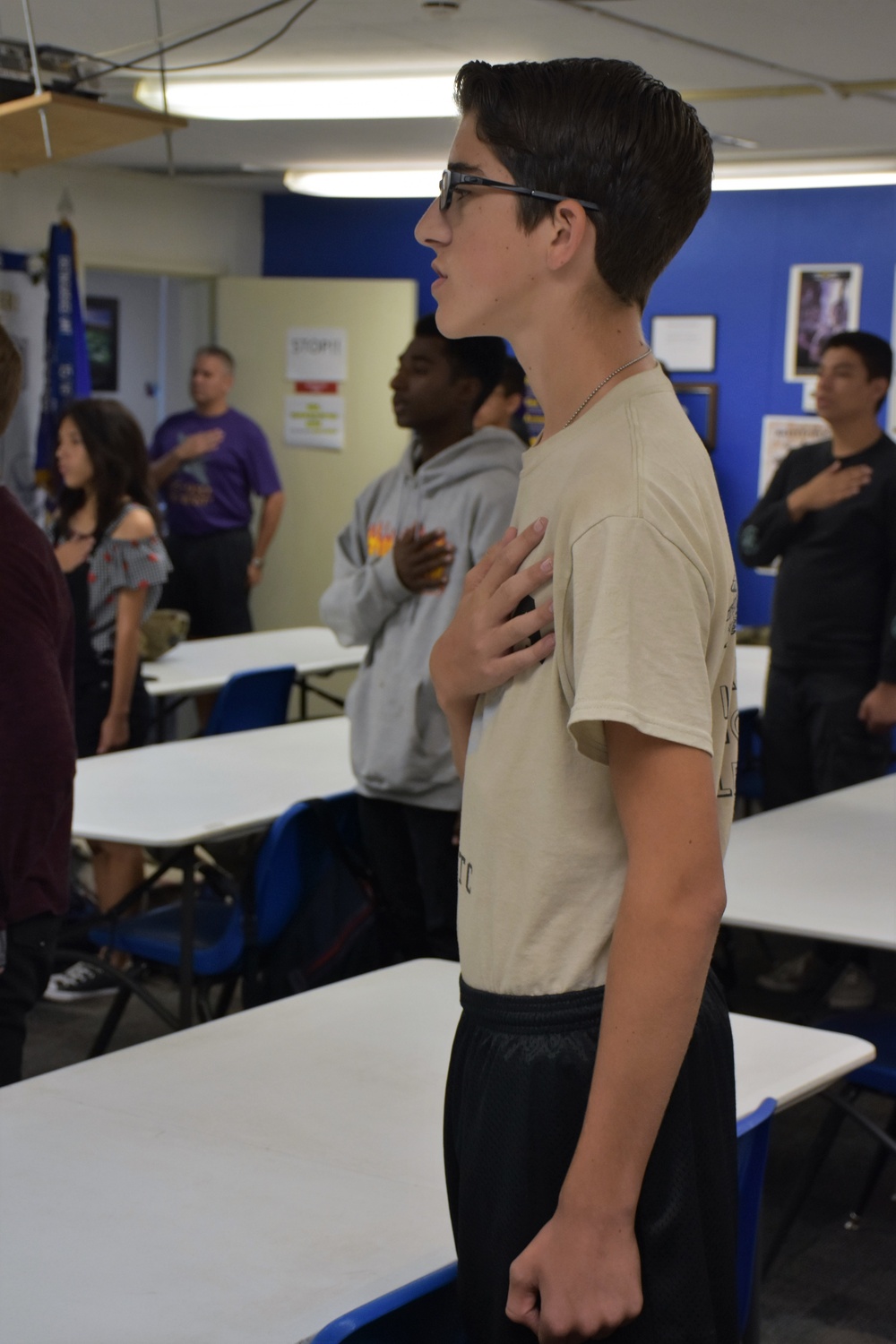 Army Rangers, Marksmanship Unit brief Mesa JROTC students