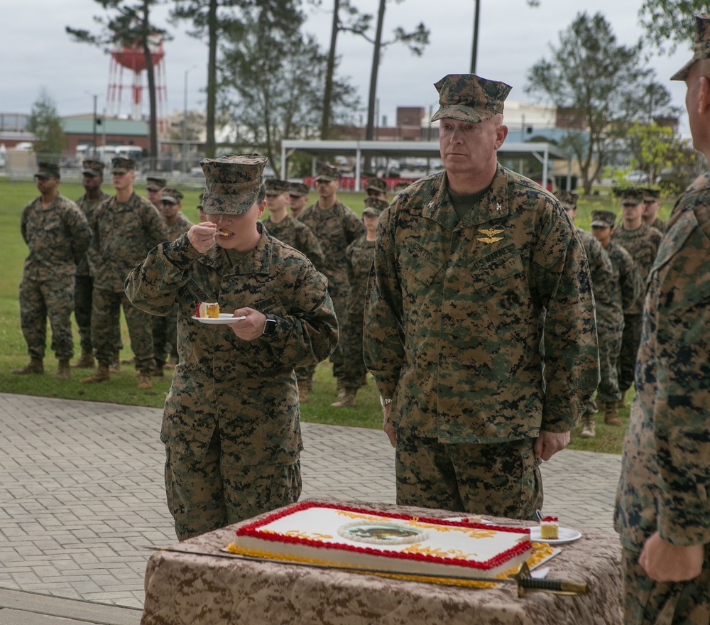 2nd MAW participates in cake cutting ceremony