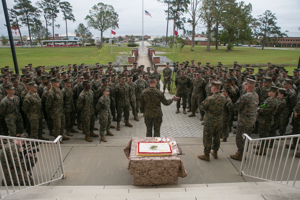 2nd MAW participates in cake cutting ceremony