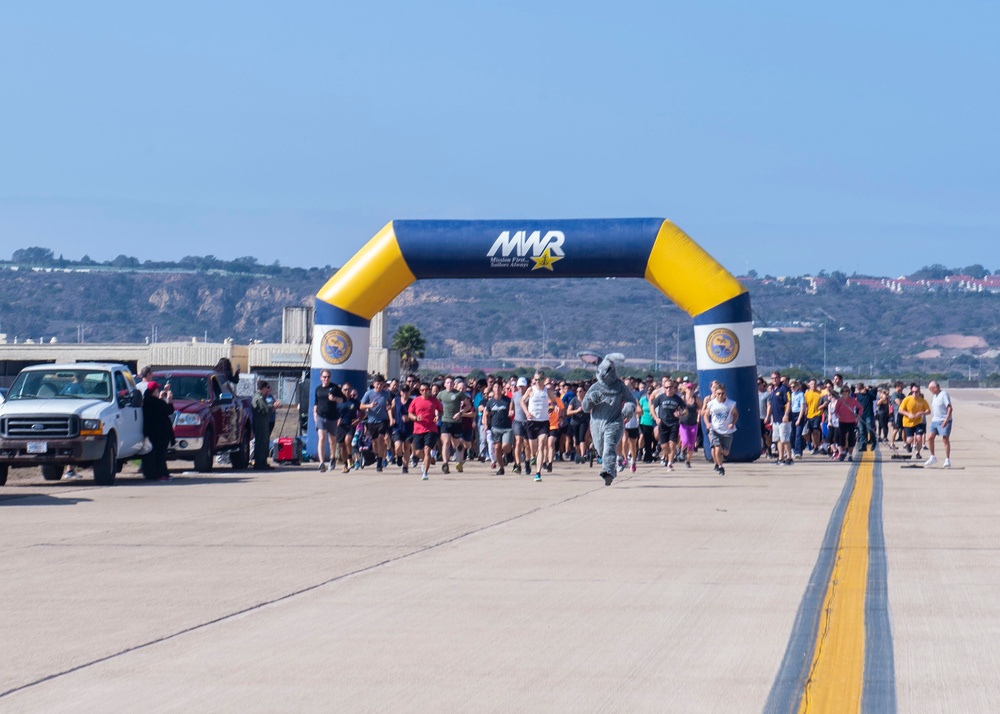 Naval Air Station North Island Hosts &quot;Run The Runway&quot; Event