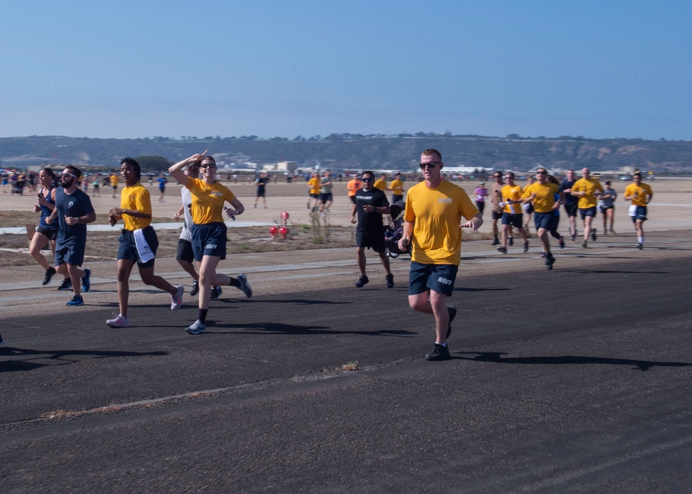 Naval Air Station North Island Hosts &quot;Run The Runway&quot; Event