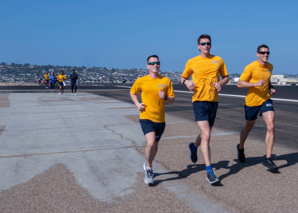 Naval Air Station North Island Hosts &quot;Run The Runway&quot; Event