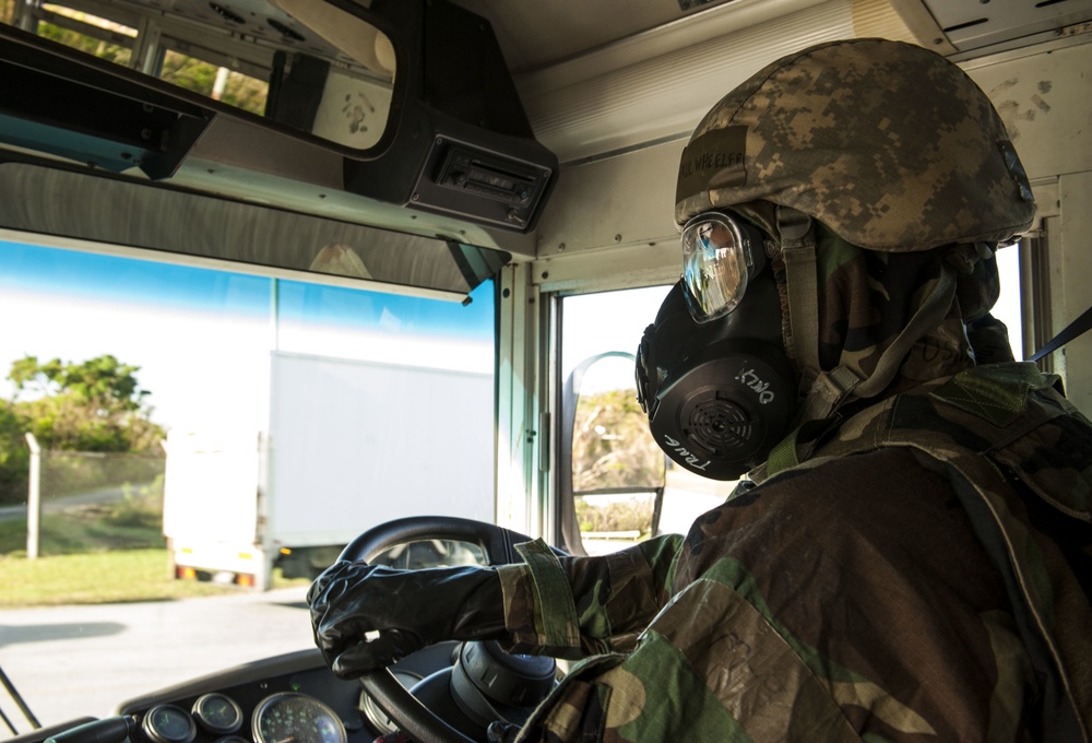 18th LRS conduct MOPP level 4 ground transportation training