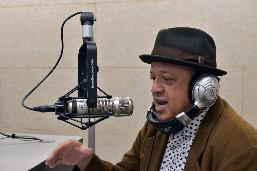 Former Airman, Comedian Paul Rodriguez gives AFN Humphreys radio interview