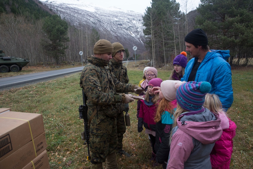2/2 Easy Company Participates in Trident Juncture 18