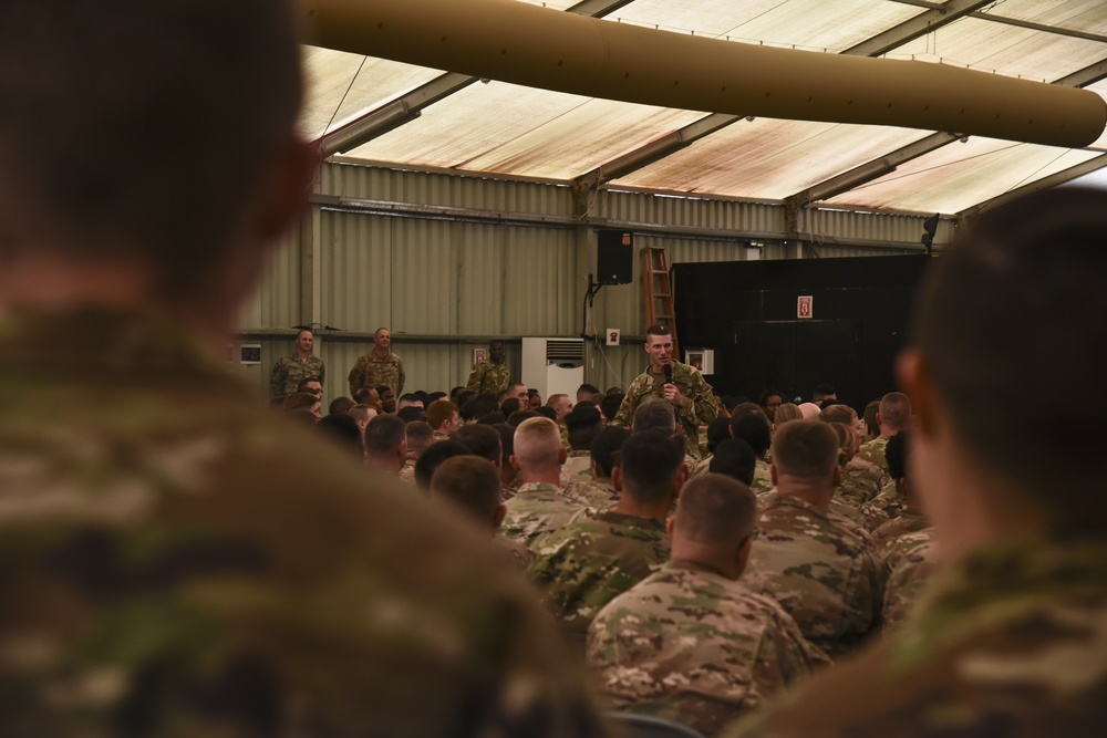 15th Sergeant Major of the Army visits ADAB