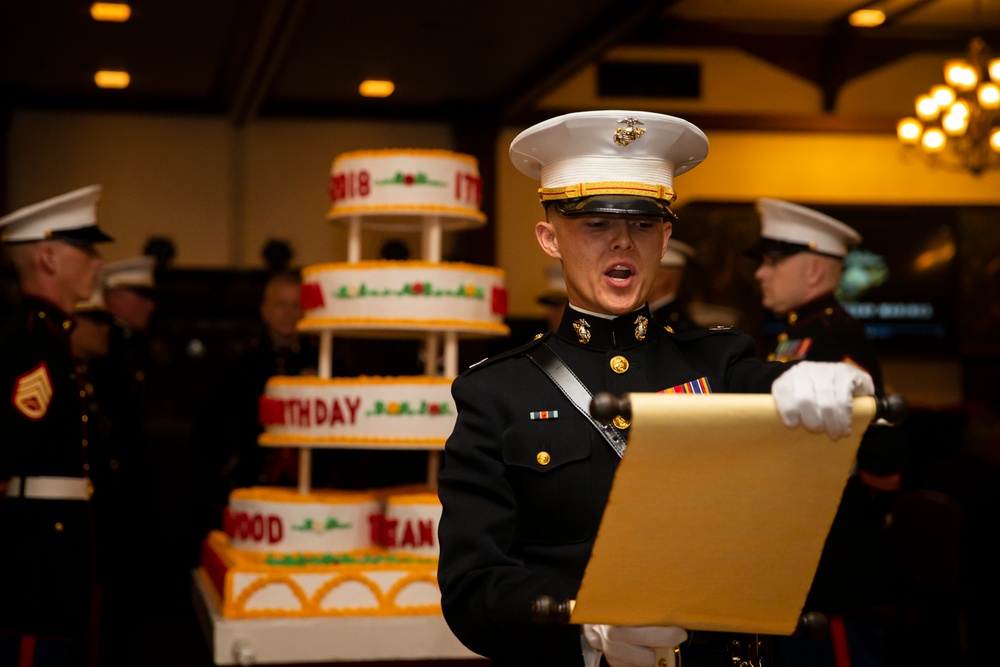 Marine Corps Installations Pacific 243rd Marine Corps Ball