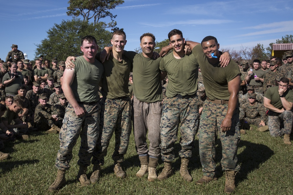 6th Marine Regiment Grappling Competition, Josh Koscheck Speech