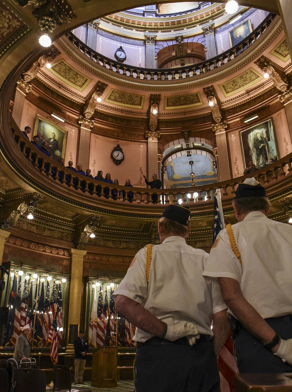 100th anniversary of WWI commemorated at Michigan State Capitol