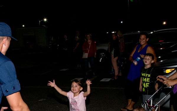 Coast Guard Cutter Venturous returns home after 59-day law enforcement patrol in the Eastern Pacific Ocean