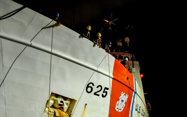 Coast Guard Cutter Venturous returns home after 59-day law enforcement patrol in the Eastern Pacific Ocean
