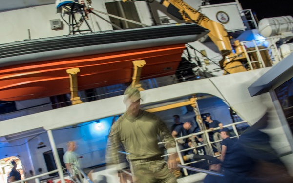 Coast Guard Cutter Venturous returns home after 59-day law enforcement patrol in the Eastern Pacific Ocean