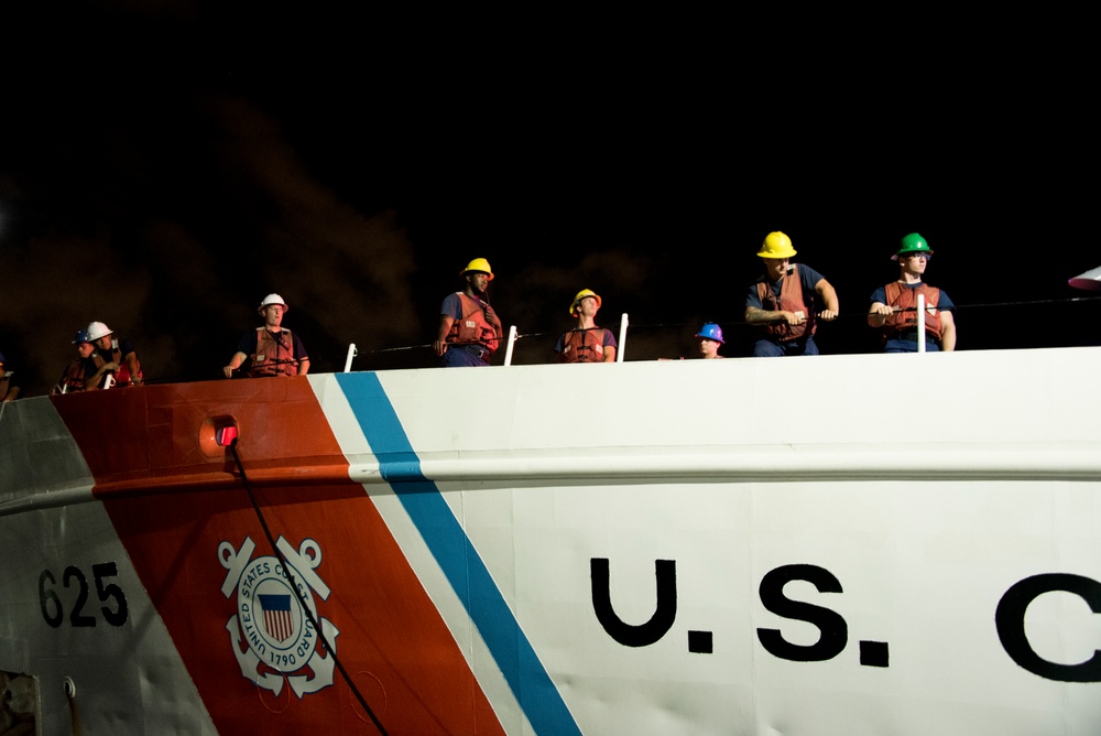 Coast Guard Cutter Venturous returns home after 59-day law enforcement patrol in the Eastern Pacific Ocean