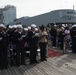 U.S. Sailors participate in naturalization ceremony aboard USS Wisconsin (BB-64)