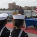 U.S. Sailors participate in naturalization ceremony aboard USS Wisconsin (BB-64)