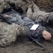 U.S. Army Soldiers take the Expert Field Medical Badge Qualification Exam