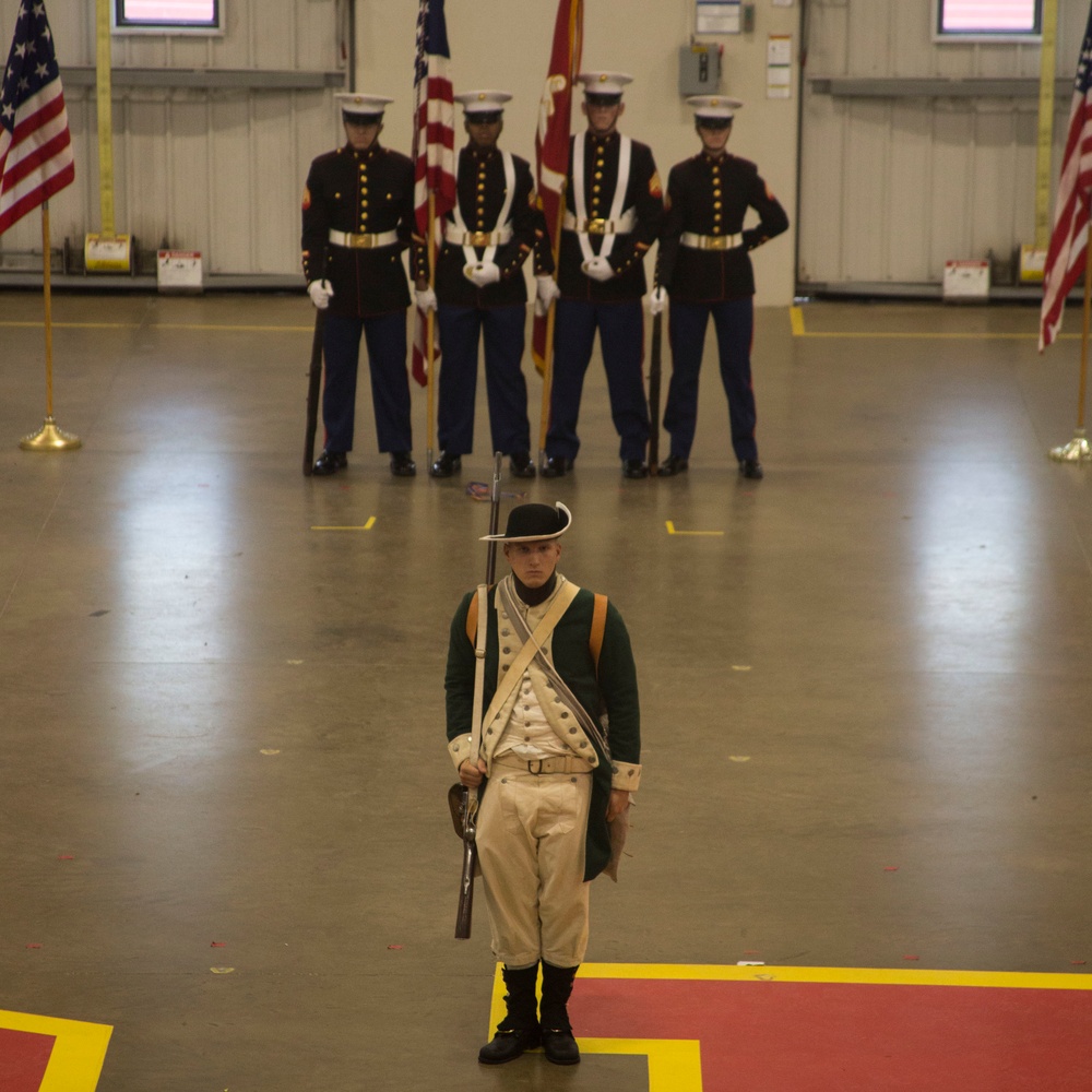 MCRD Parris Island S.C., celebrates Marine Corps Birthday with a pageant