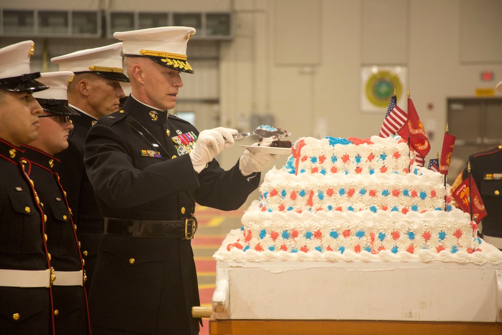 MCRD Parris Island S.C., celebrates Marine Corps Birthday with a pageant