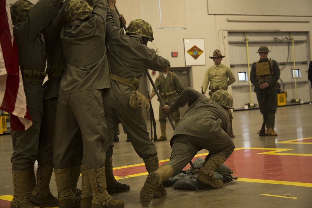 MCRD Parris Island S.C., celebrates Marine Corps Birthday with a pageant