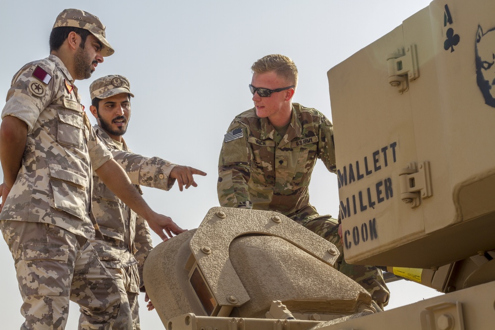 Exercise Eastern Action 2019 – 2-198 AR Kicks Off Training in Qatar